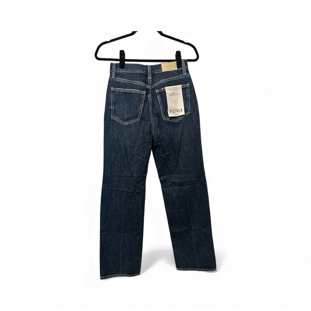 Pistola Cassie super high rise straight Denim Jeans New with tags sz 25 petite - Picture 3 of 10